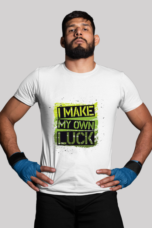 I Make My own Luck Regular fit T-shirt