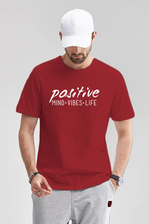 Positive Mindset Regular Fit T-shirt