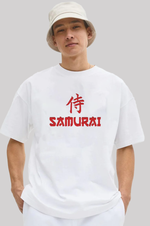 Samurai Unisex Drop-shoulder Oversized T-shirt