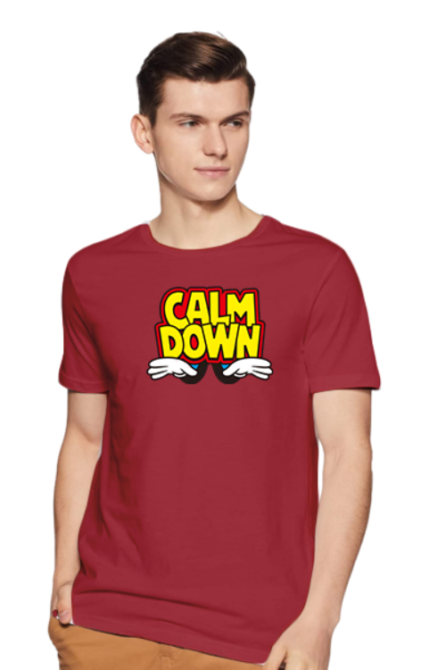 Calm Down Regular Fit T-shirt