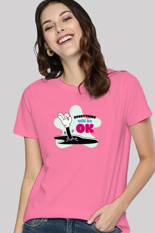 Everything will be ok women regular fit t-shirt